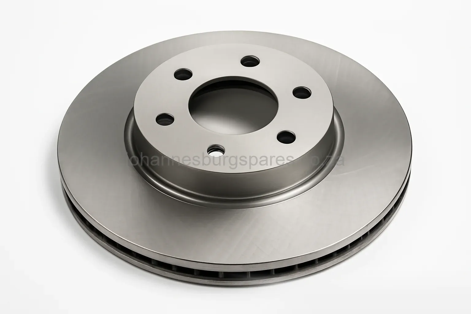 Ford Fiesta ventilated front brake discs — thin or worn discs overheat faster causing brake fade